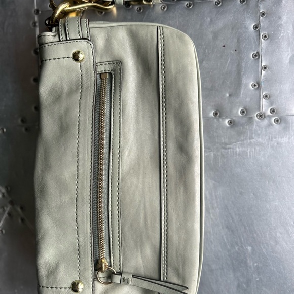 Coach Sage Calfskin Wristlet Purse - Picture 8 of 8